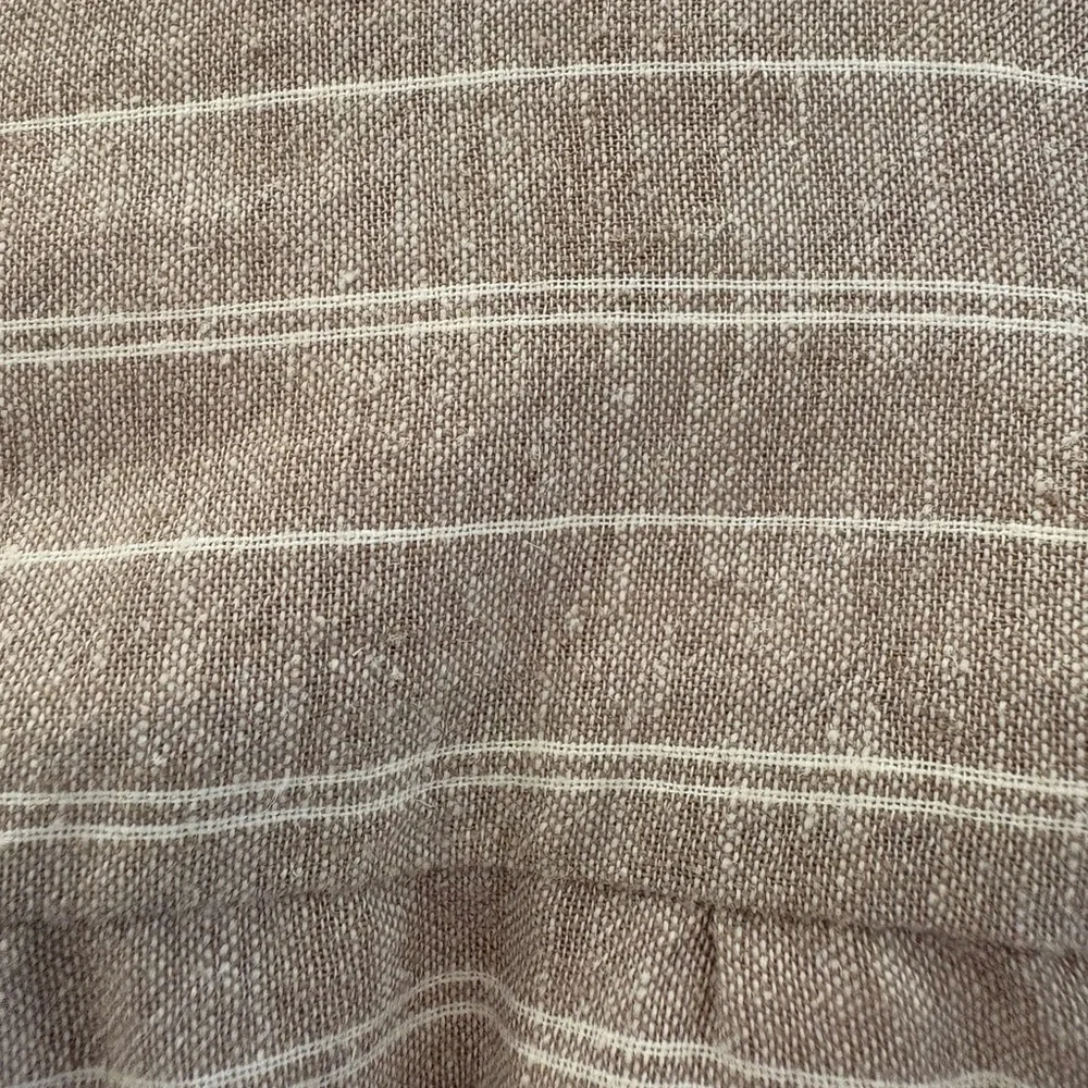 Park & Fifth Beige Striped Maxi Dress - Picture 3 of 5